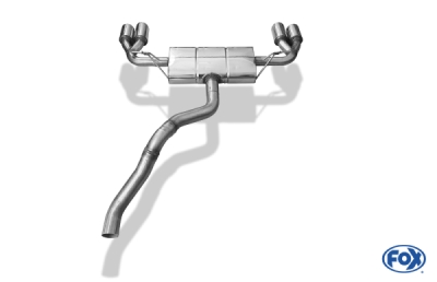Ford Focus IV ST-Line - starre Hinterachse final silencer ex FOX FO033035-292