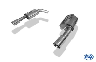 BMW E90/91/92/93 335i/335d Koncová rampa - 1x90 Typ 25 rechts/links FOX BM023033-291