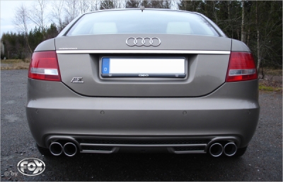 FOX Nerezový výfuk | Zadní tlumič - Audi A6 (4F), 3.0 TDi, 2004-2011, AU072033-148