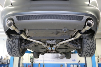 FOX Nerezový výfuk | Zadní tlumič - Audi A6 (4F), 3.0 TDi, 2004-2011, AU072033-151