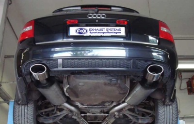 FOX Nerezový výfuk | Zadní tlumič - Audi A6 (4B), RS6, 1997-2005, AU071081-351