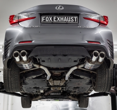 Lexus RC200T koncový tlumič pravý/levý - 2x90 typ 25 pravý/ FOX LE060014-292