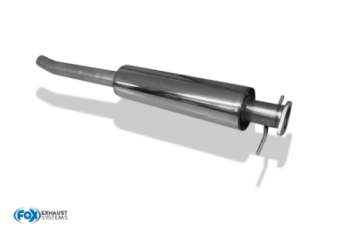 FOX Nerezový výfuk | Přední tlumič - Ford Focus II, 2.0, 2004-2012, FO031000-VSD