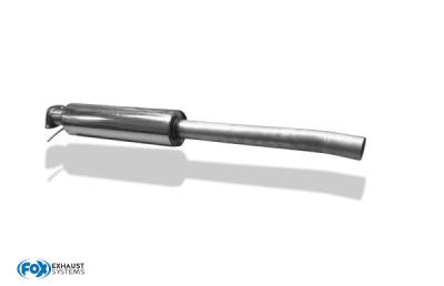 FOX Nerezový výfuk | Přední tlumič - Ford Focus II, 2.0, 2004-2012, FO031000-VSD