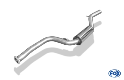 FOX Nerezový výfuk | Přední tlumič - Ford Focus II, 2.5 RS, 2004-2012, FO031070-VSD