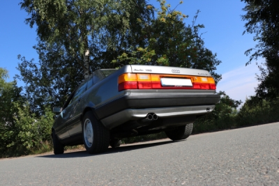 Audi 100 quattro Typ C3 koncový tlumič výfuku - 2x63 Typ 10 FOX AU070042-004