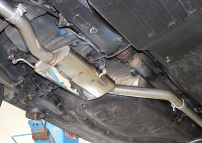 Audi 100 quattro Typ C3 přední tlumič výfuku FOX AU070040-VSD