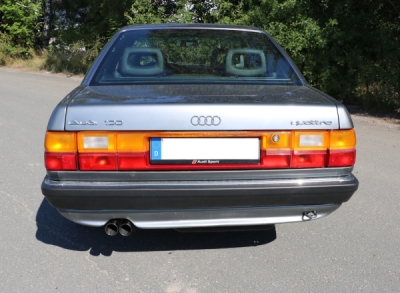 Audi 100 quattro Typ C3 koncový tlumič výfuku - 2x63 Typ 10 FOX AU070042-004
