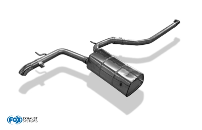 Audi A2 - 1,2l TDI Poloviční systém od kat - 1x63 typ 26 FOX AU040043-723-HA