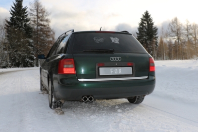 FOX Nerezový výfuk | Zadní tlumič - Audi A6 (4B), 2.8, 1997-2005, AU071002-068