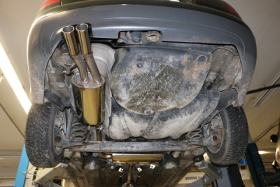 FOX Nerezový výfuk | Zadní tlumič - Audi A6 (4B), 2.8, 1997-2005, AU071002-068