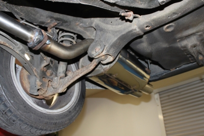 FOX Nerezový výfuk | Zadní tlumič - Honda CRX III (EH/EG), 1.6 VTI, 1992-1998, HO011032-068