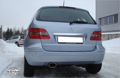 FOX Nerezový výfuk | Zadní tlumič - Mercedes-Benz B-Class (W245), B200 CDI, 2005-2012, MB190001-351