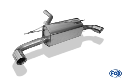 BMW F20/F21 - 120d koncový tlumič výfuku pravý/levý - 1x90 ty FOX BM013025-291