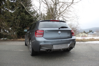 FOX Nerezový výfuk | Zadní tlumič - BMW 1-Series (F20/F21), M 135 i, 2011-0, BM013015-090