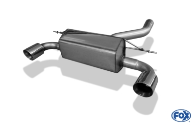 BMW F20/F21 - M135i koncový tlumič výfuku - 1x100 typ 25 pravý/levý FOX BM013015-293