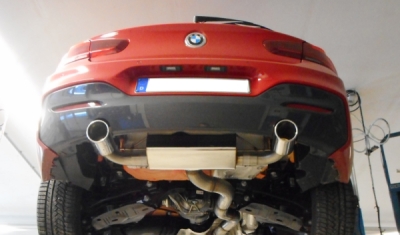 BMW F20/F21 - M140i Výstupní tlumič výfuku vpravo/vlevo - 1x100 t FOX BM013045-133