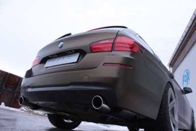 FOX Nerezový výfuk | Zadní tlumič - BMW 5-Series (F10), 535d, 2011-0, BM033033-133