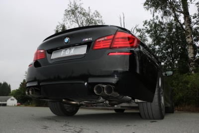 FOX Nerezový výfuk | Zadní tlumič - BMW 5-Series (F10), M5, 2011-0, BM033044-292