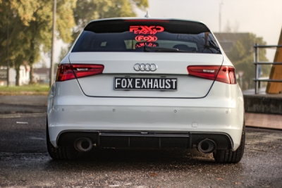 Audi A3 - 8V Sportback quattro FVL koncový tlumič výfuku vpravo FOX AU052115-469