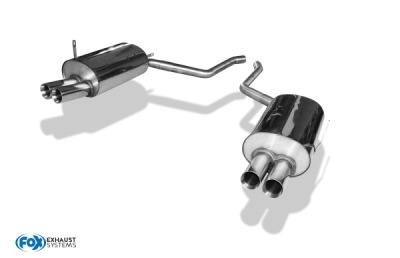 BMW E38 730i/ 735i/ 740i koncový tlumič pravý/levý - 2x76 ty FOX BM041054-288
