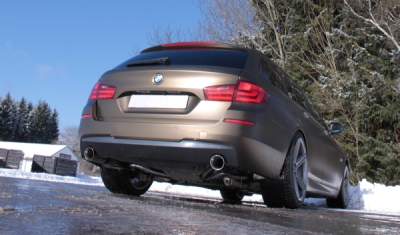 FOX Nerezový výfuk | Zadní tlumič - BMW 5-Series (F10), 535d, 2011-0, BM033033-293