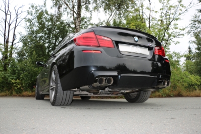 FOX Nerezový výfuk | Zadní tlumič - BMW 5-Series (F10), M5, 2011-0, BM033044-292