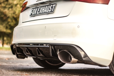 Audi A3 - 8V Sportback quattro FVL koncový tlumič výfuku vpravo FOX AU052115-469
