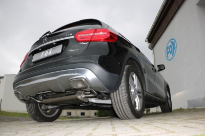 Mercedes GLA - X156 4-matic - pravý/levý koncový tlumič výfuku - 1x50 FOX MB220003-001