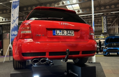 Audi RS4 B5 koncový tlumič výfuku - 2x106x71 typ 32 FOX AU060142-346