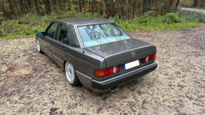 Mercedes 190 W201 koncový tlumič - 2x76 typ 25 FOX MB010002-288