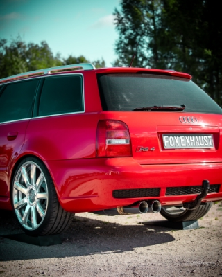 Audi RS4 B5 Koncový nástavec 90mm - 2x90 Typ 25 FOX AU060142-294