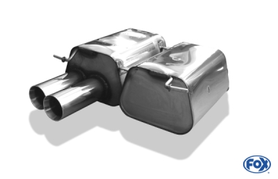 FOX Nerezový výfuk | Zadní tlumič - BMW 3-Series (E90/E91/E92/E93), 325i, 2005-2013, BM023112-270