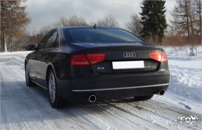 FOX Nerezový výfuk | Zadní tlumič - Audi A8 (4H), 4.2 FSi, 2009-0, AU082003-133