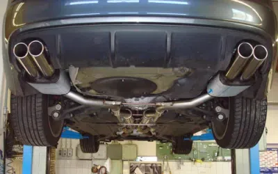 FOX Nerezový výfuk | Zadní tlumič - Audi A6 (4F), RS6, 2008-2011, AU072044-150