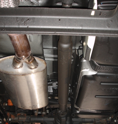 FOX Nerezový výfuk | Zadní díl výfuku - Cadillac Escalade , 6.2 V8, 2007-2014, CA010004-348