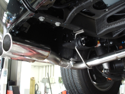FOX Nerezový výfuk | Zadní díl výfuku - Cadillac Escalade , 6.2 V8, 2007-2014, CA010004-348
