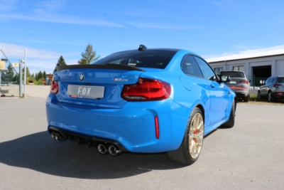 BMW F87 M2 Competition + CS koncový tlumič s výfukovým ventilem FOX BM180025-292