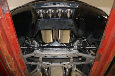 Corvette C7/ Z06 výstupní střed tlumiče - 4x100 typ 12 FOX CE012104-294