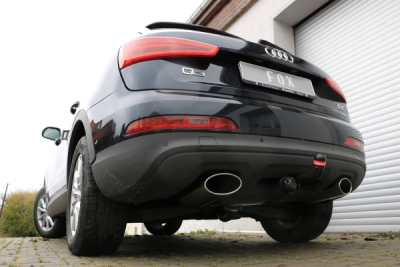 FOX Nerezový výfuk | Zadní tlumič - Audi Q3 (8U), 2.0 TFSi, 2011-0, AU150025-467