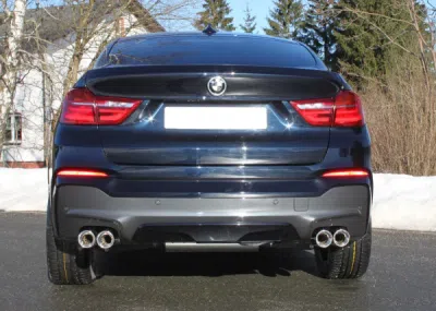 FOX Nerezový výfuk | Zadní tlumič - BMW X4 (F26), 35i, 2014-0, BM170025-152