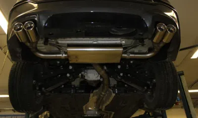 FOX Nerezový výfuk | Zadní tlumič - BMW X4 (F26), 35i, 2014-0, BM170025-152