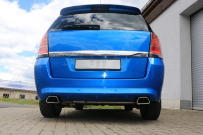 FOX Nerezový výfuk | Zadní tlumič - Opel Zafira A, 2.0 OPC, 2005-0, OP121003-740