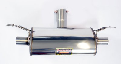 Zadní díl výfuku levá ∅100 mm - pravá ∅100 mm Supersprint 988524