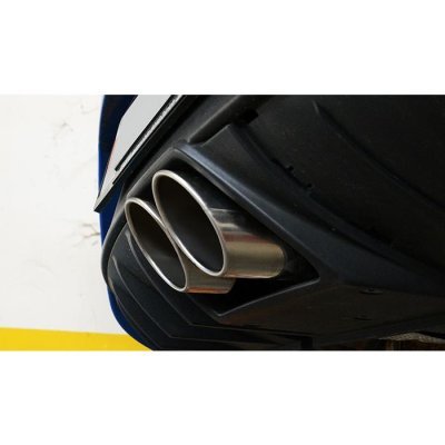 Zadní díl výfuku - centrální výstup ø80 mm (nahrazuje originální rámečky) Supersprint 915656