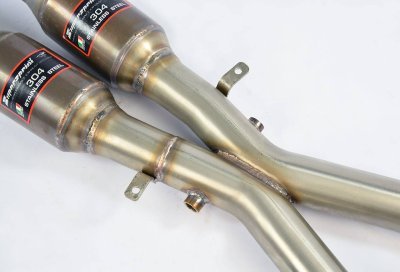Přední trubka s kovovým katalyzátorem, pravá + levá Supersprint 789502