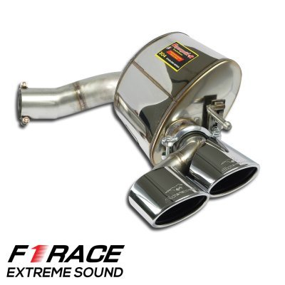 Zadní díl výfuku pravý "F1 Race" 120x80 mm Supersprint 847207