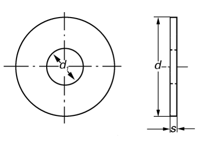 Saiba plata 8,4x20