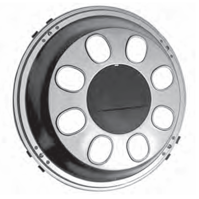 Capac roata punte fata 17,5"