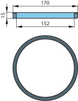 Inel senzor, ABS BPW 6033100815
